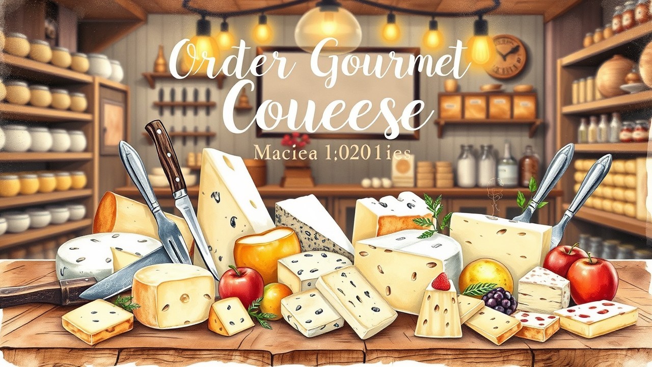 Your  Guide to Ordering Gourmet Cheese Online